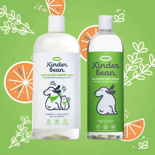 Pet Stain Odor + Laundry Wash Bundle (Grapefruit & Thyme)