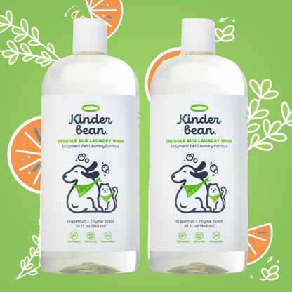 Laundry Wash for Dogs & Cats - Bio-Enzymatic - 32 oz Grapefruit & Thyme